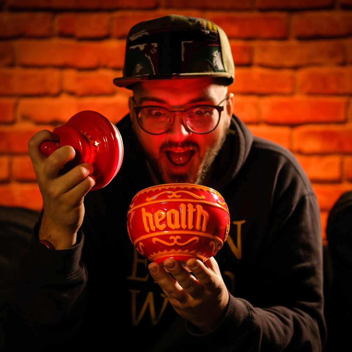Produktbild Health Potion kakburk för gamingfans