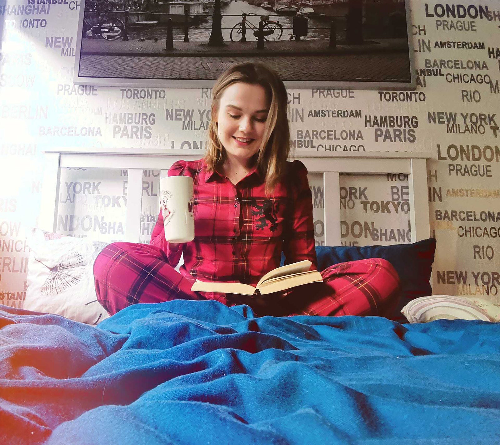 Product image Harry Potter - Gryffindor Check Pyjama Women's Red