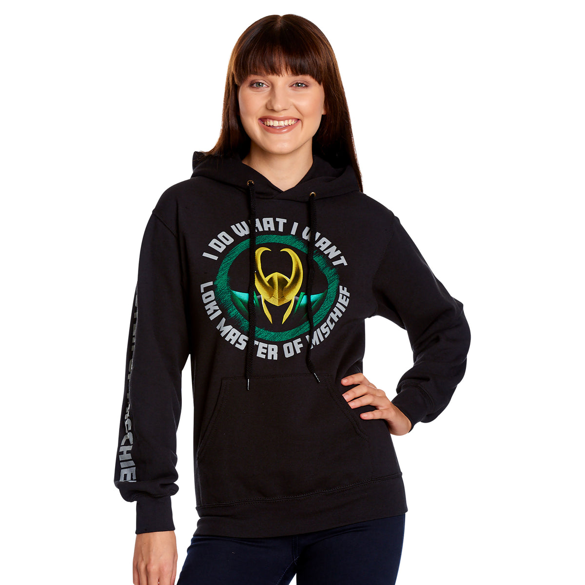 Produktbild Loki - Mäster av Bus Hoodie svart