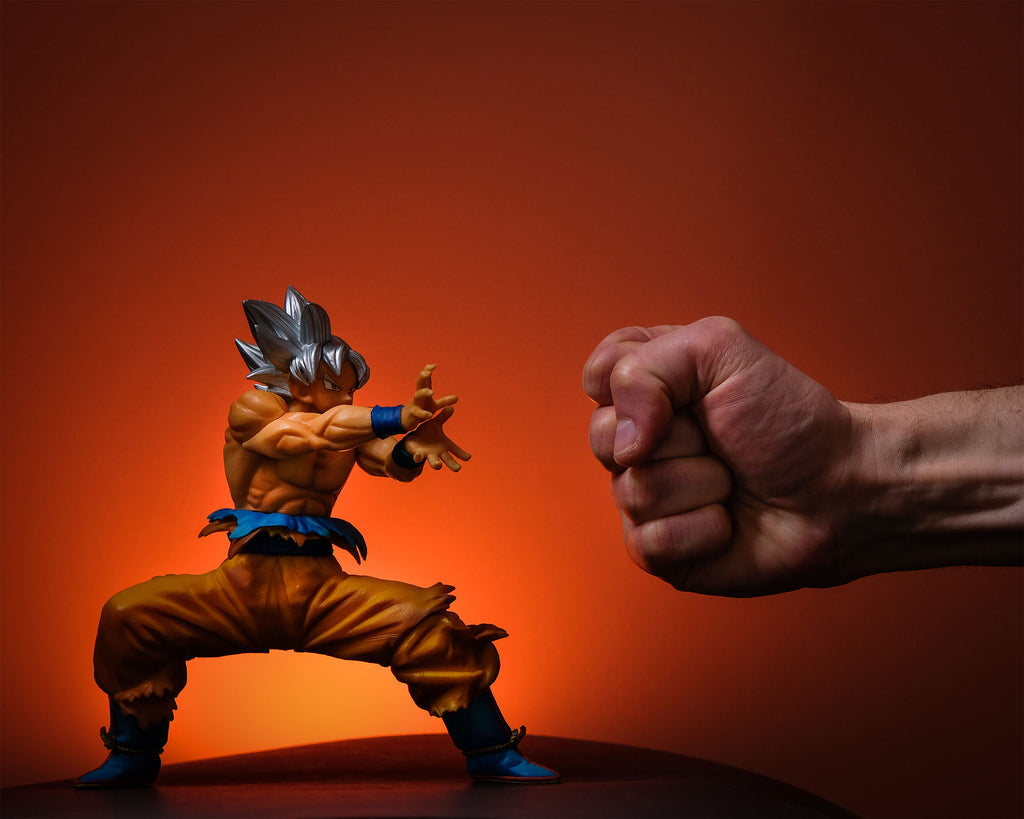 Produktbild Dragon Ball Super - Goku Ultra Instinct Figur 18cm