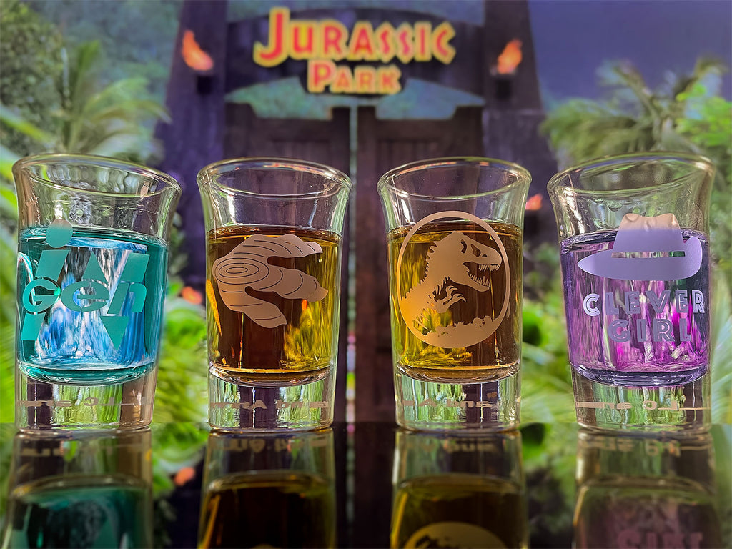 Produktbild Jurassic Park shotglas-set
