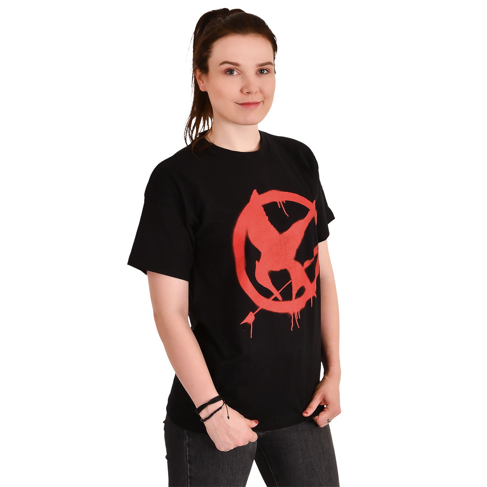 Produktbild Hungerspelen - Mockingjay-symbol T-shirt svart