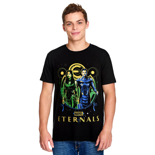 Produktbild Eternals - Ikaris & Sersi T-shirt svart