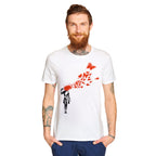 Produktbild Banksy - Girl and Butterflies T-shirt vit