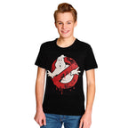 Produktbild Ghostbusters - Glow in the Dark Logo T-shirt svart