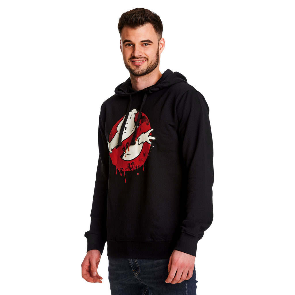 Produktbild Ghostbusters - Glow in the Dark Logohuvtröja svart