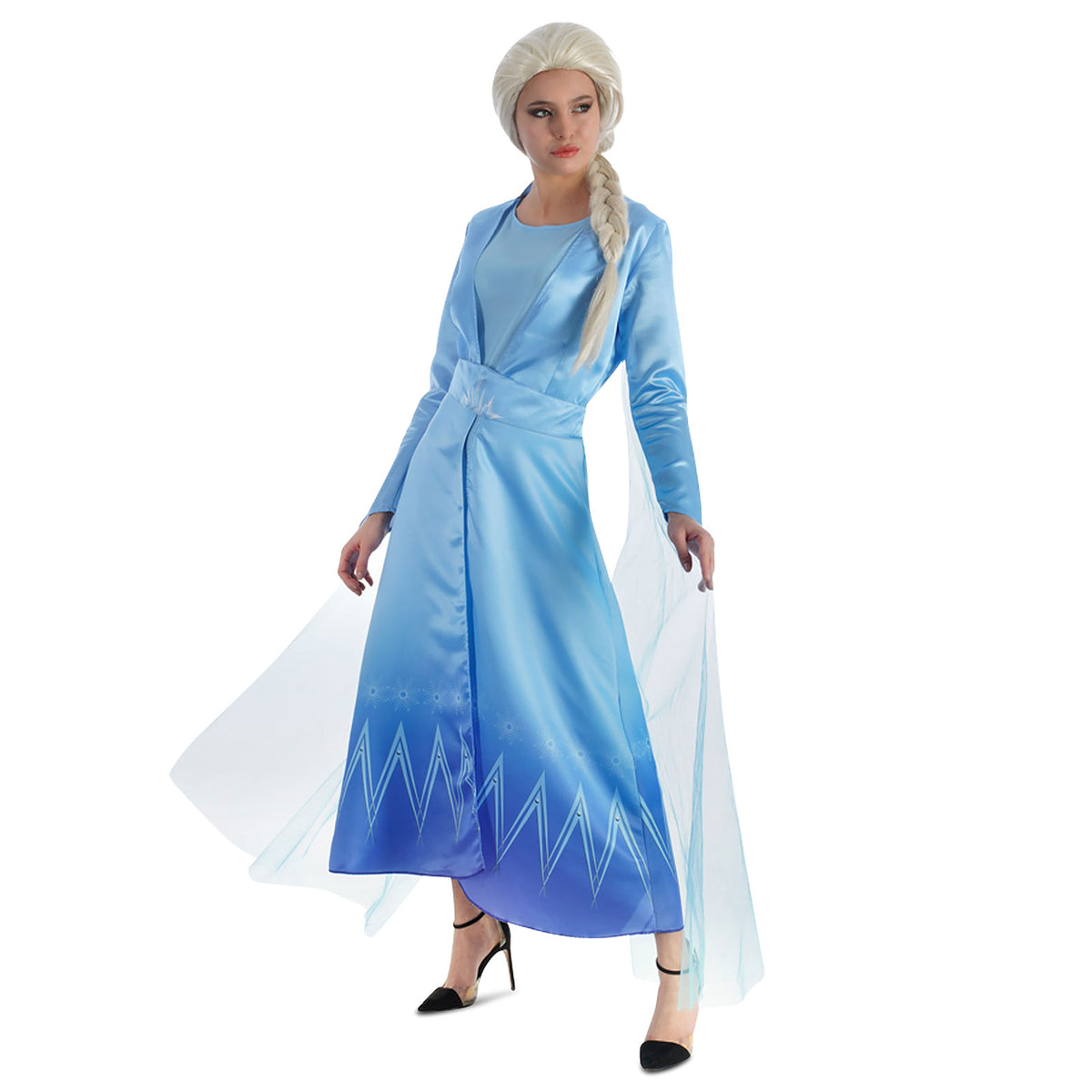 Produktbild Elsa Frost-kostymklänning för Frozen-fans