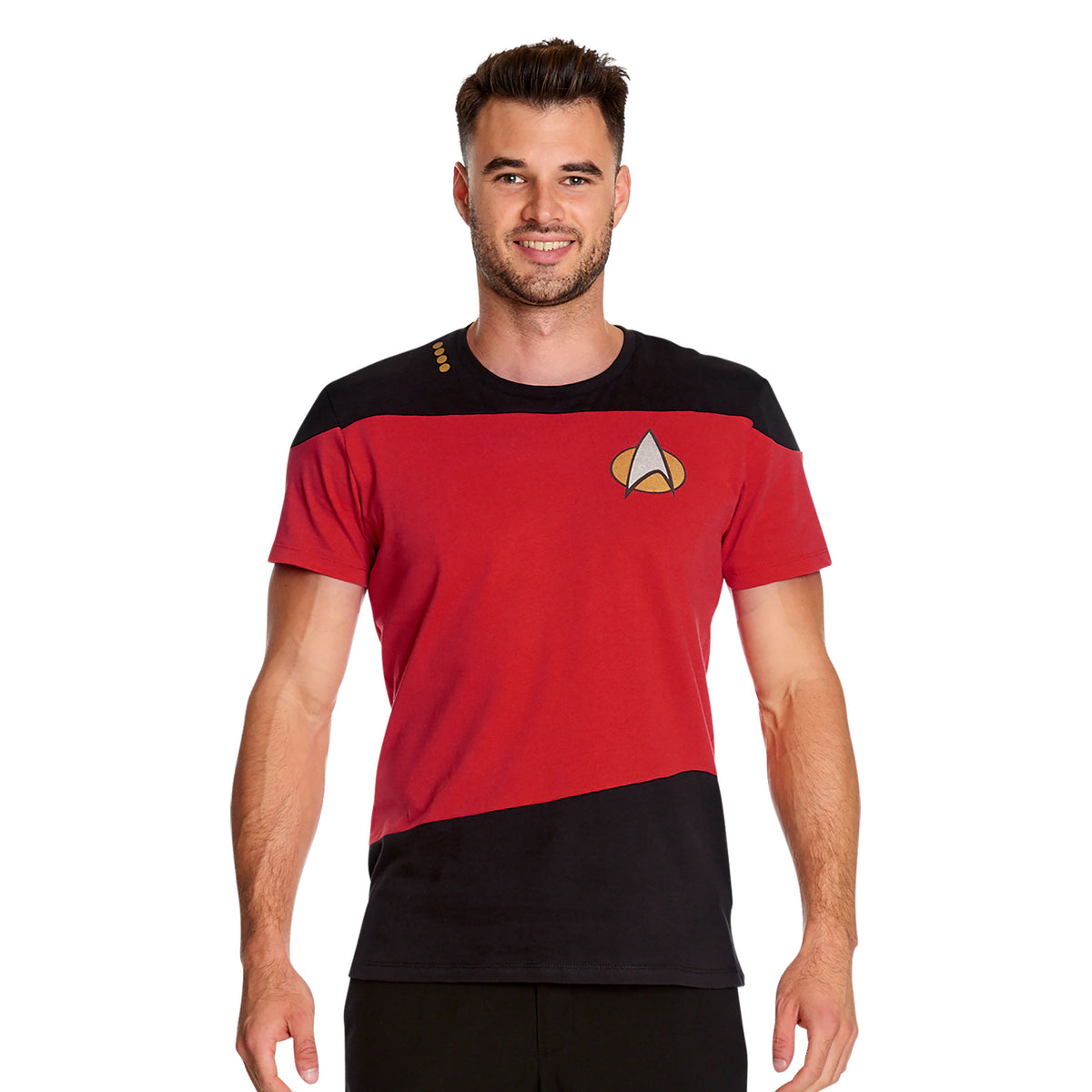 Produktbild The Next Generation Uniform T-shirt röd - Star Trek