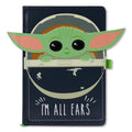 Produktbild Grogu I'm All Ears anteckningsbok A5 - Star Wars The Mandalorian