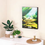 Produktbild Zelda - Master Sword Väggbild med ljus
