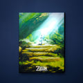 Produktbild Zelda - Master Sword Väggbild med ljus