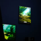 Produktbild Zelda - Master Sword Väggbild med ljus