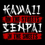 Produktbild Kawaii & Senpai T-shirt för anime-fans svart