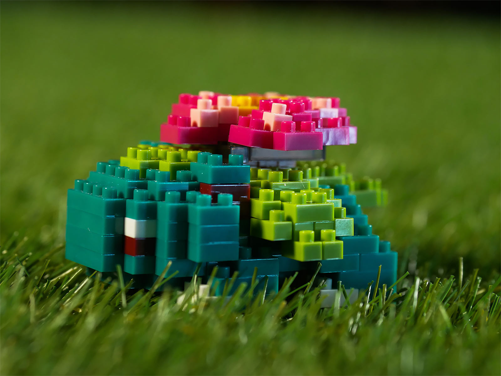 Produktbild Pokemon - Bisaflor nanoblock Mini Byggklossfigur