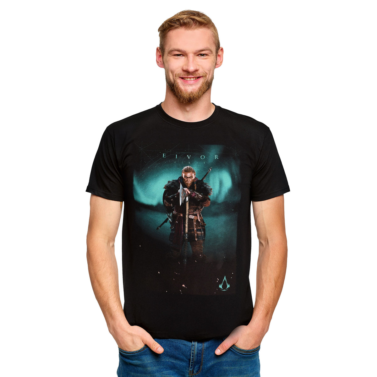 Produktbild Assassin's Creed - Eivor Valhalla T-shirt svart