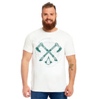 Produktbild Assassin's Creed - Valhalla Crossaxe T-shirt vit