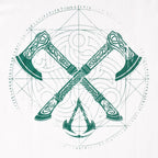 Produktbild Assassin's Creed - Valhalla Crossaxe T-shirt vit