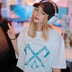 Produktbild Assassin's Creed - Valhalla Crossaxe T-shirt vit