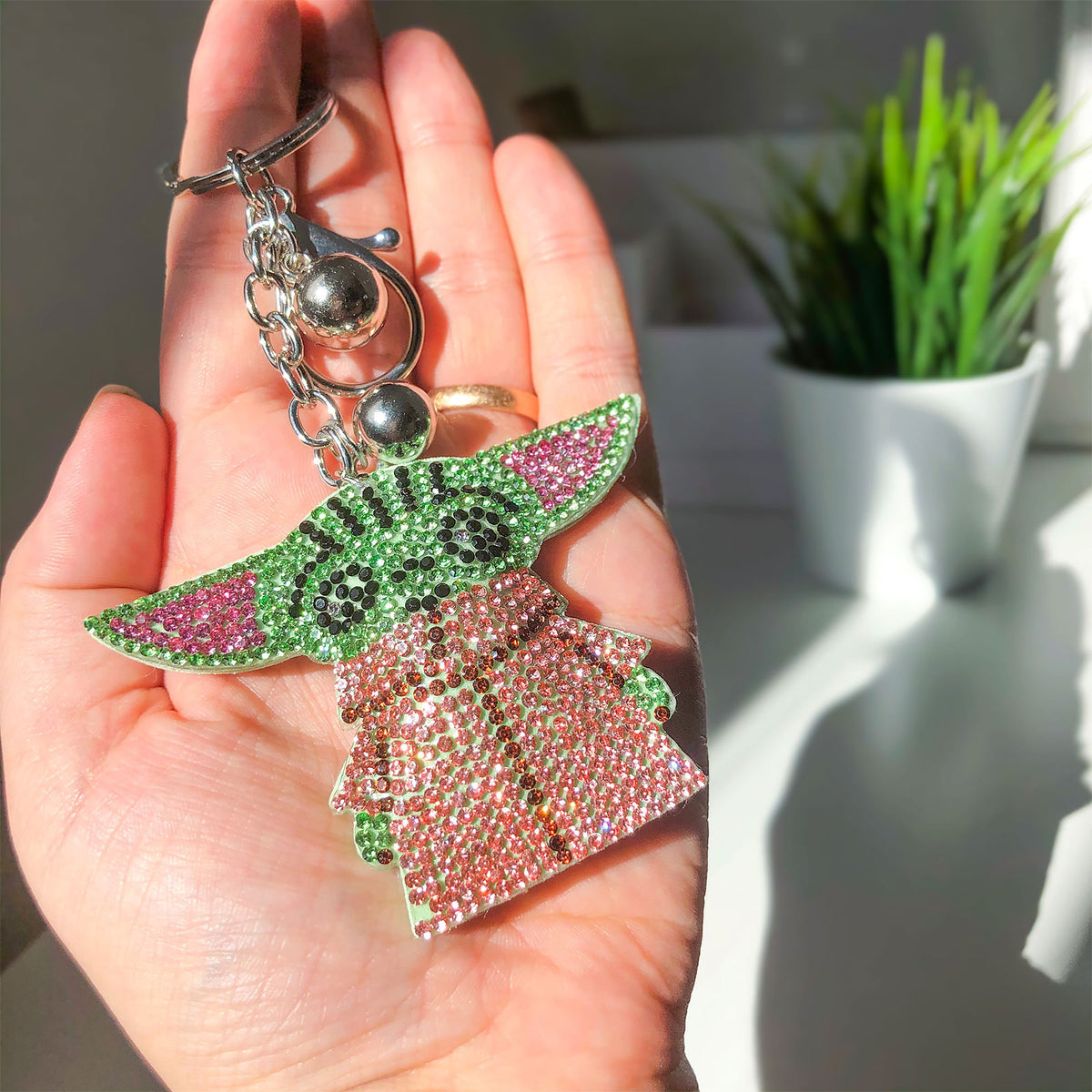 Produktbild The Child Glitter Nyckelring - Star Wars The Mandalorian