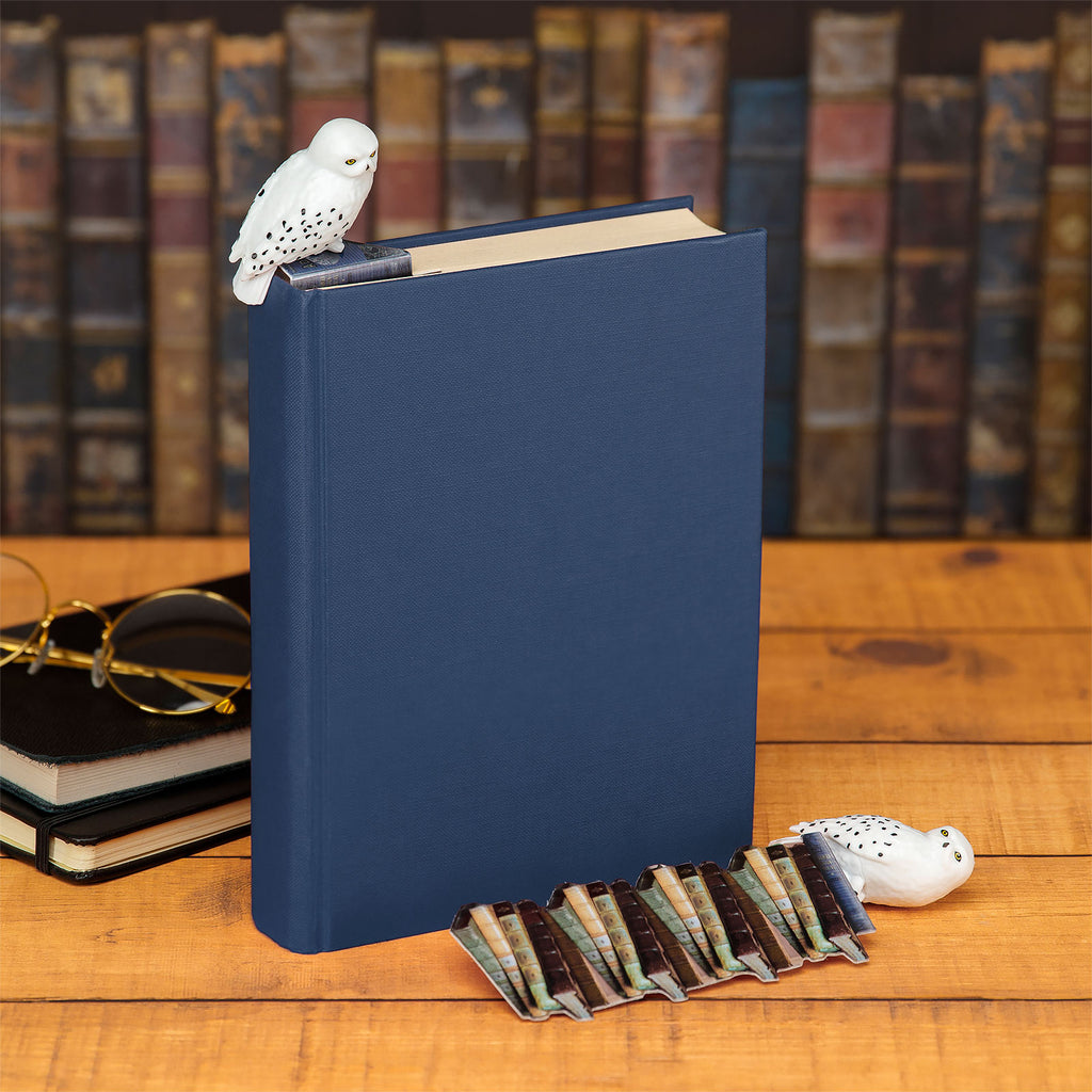 Produktbild Harry Potter - Bokstapelsbokmärke med Hedwig-figur