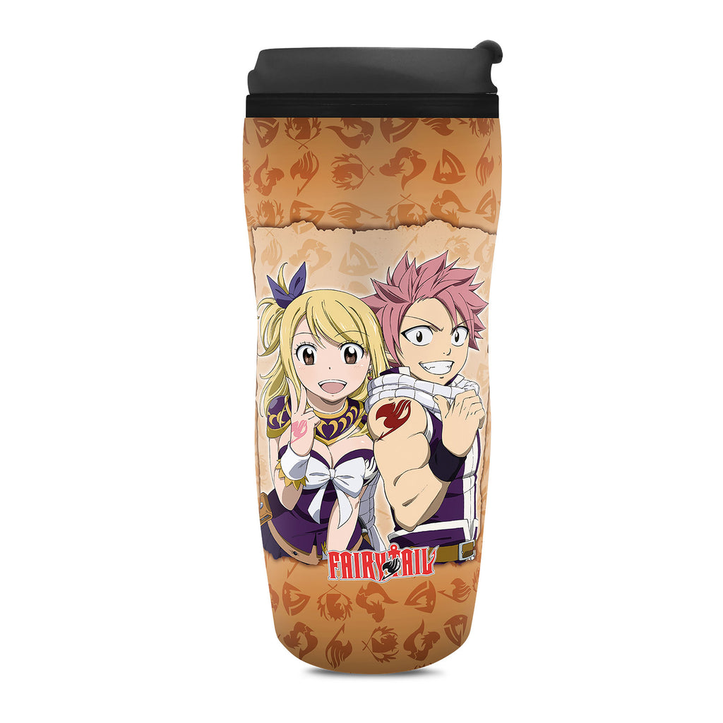 Produktbild Fairy Tail - Lucy och Natsu To Go-mugg