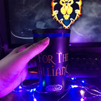 Produktbild World of Warcraft - Glas med Alliance-emblem