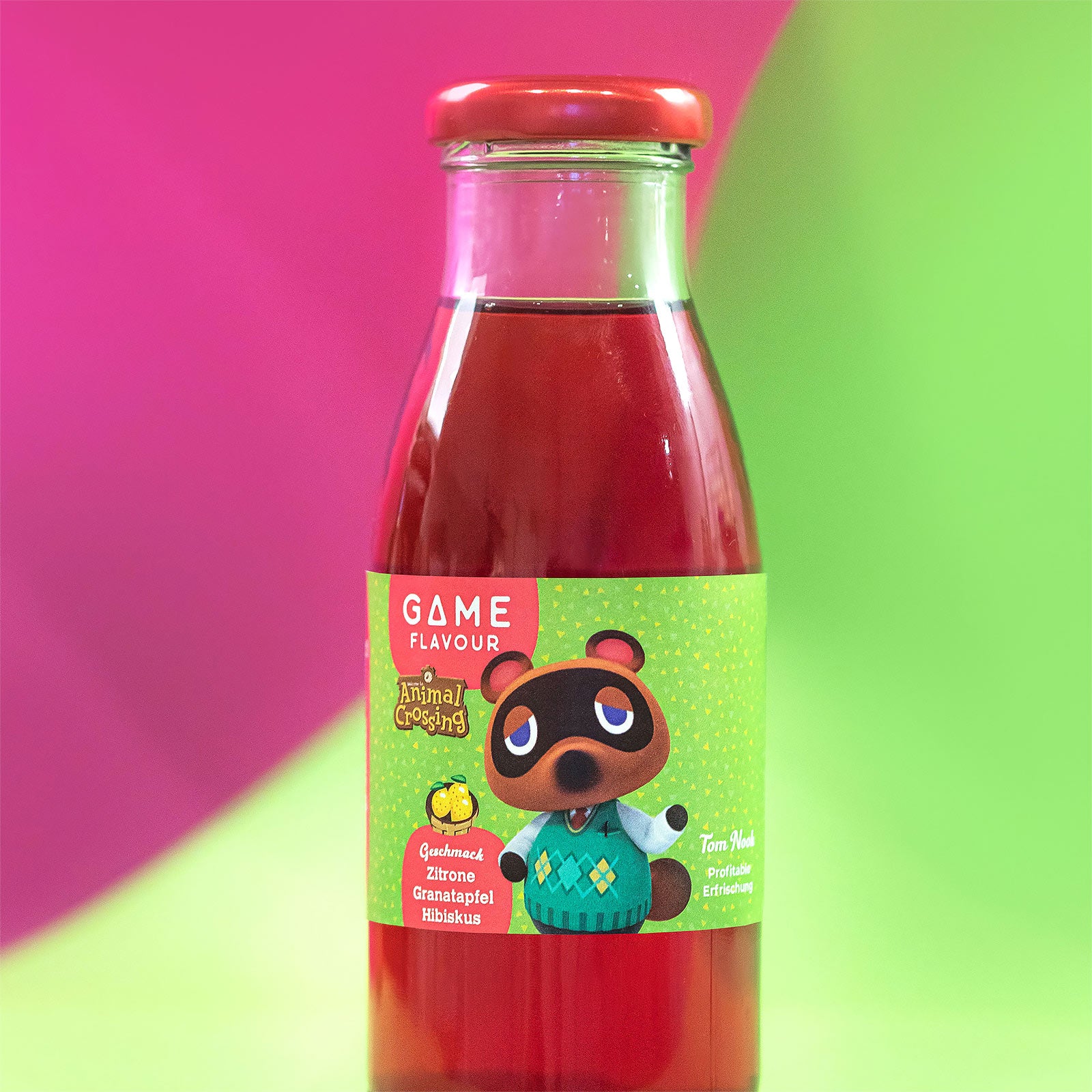 Produktbild Animal Crossing - Tom Nook Fruktdryck