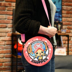 Produktbild One Piece - Chopper Plysch Axelväska rosa