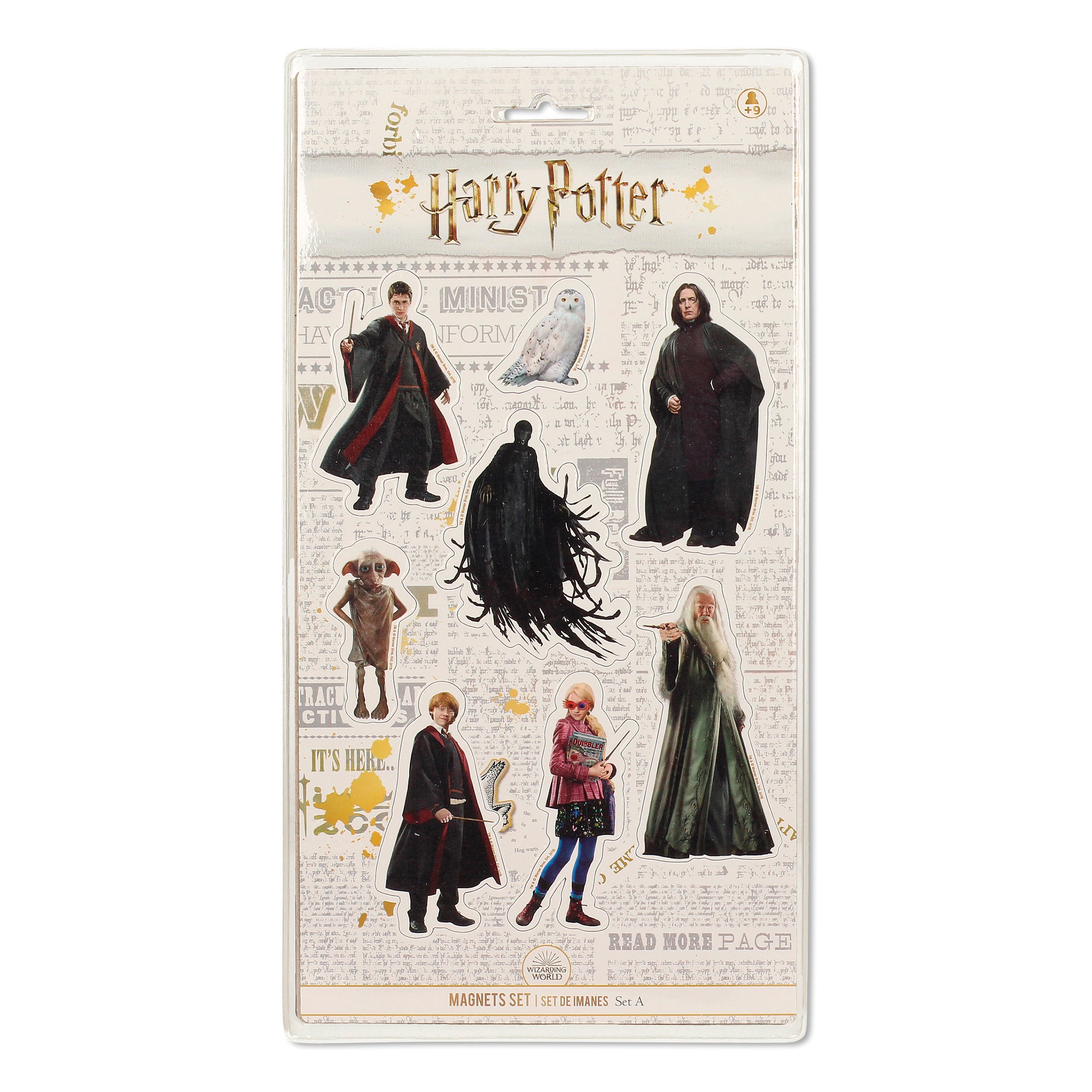 Produktbild Harry Potter - Magnetset med karaktärer, 8 delar