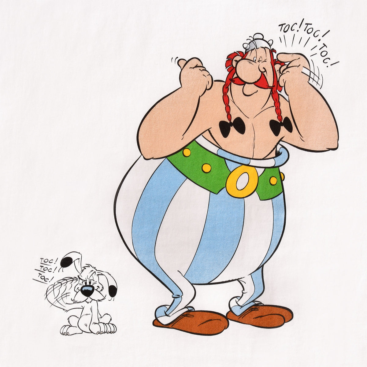 Produktbild Asterix - Obelix och Idefix T-shirt vit