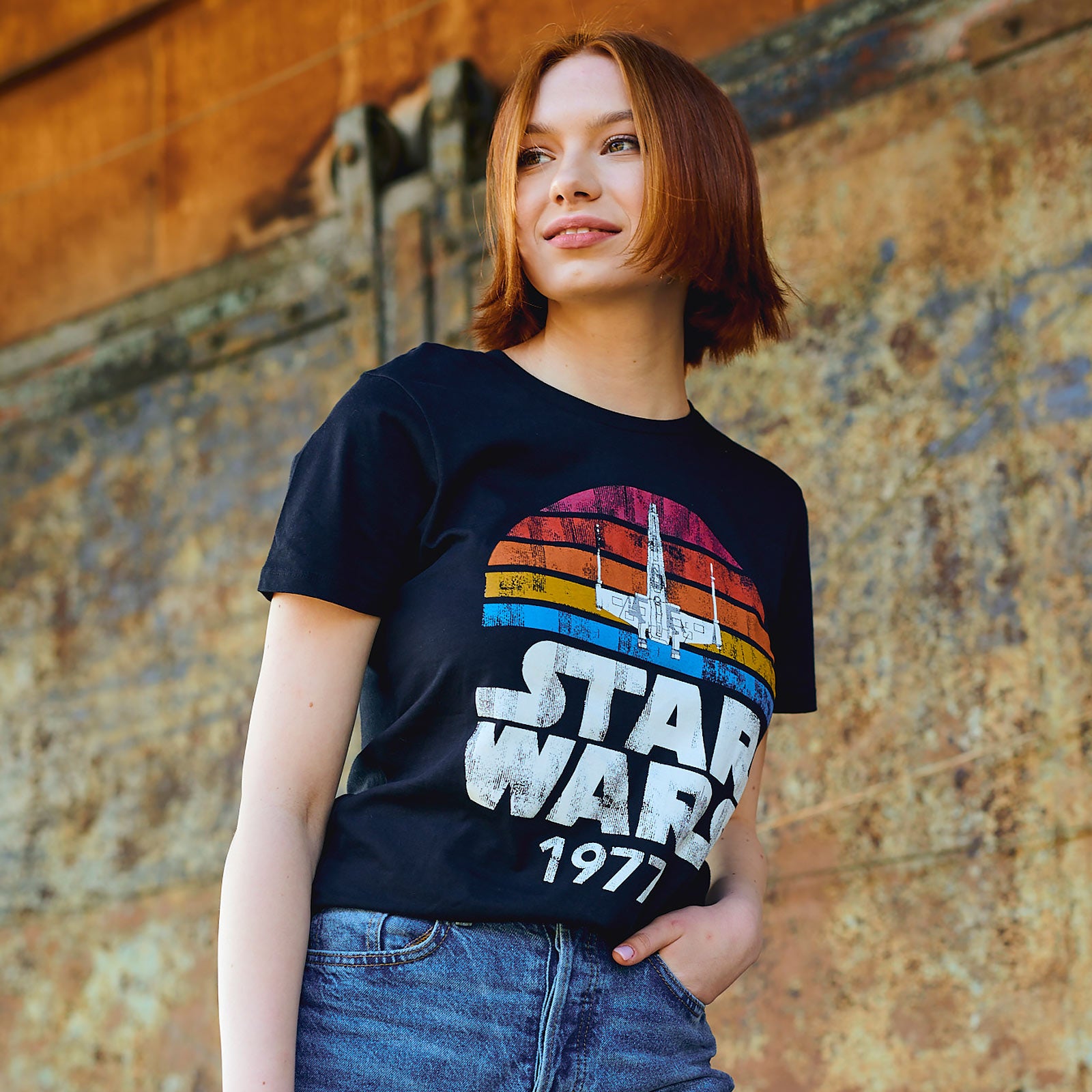 Product image Star Wars of 1977 Retro T-Shirt black