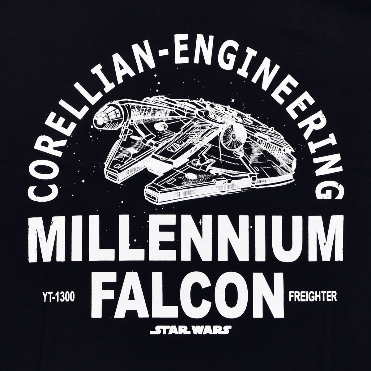 Produktbild Star Wars - Millennium Falcon Corellian Engineering T-shirt blå