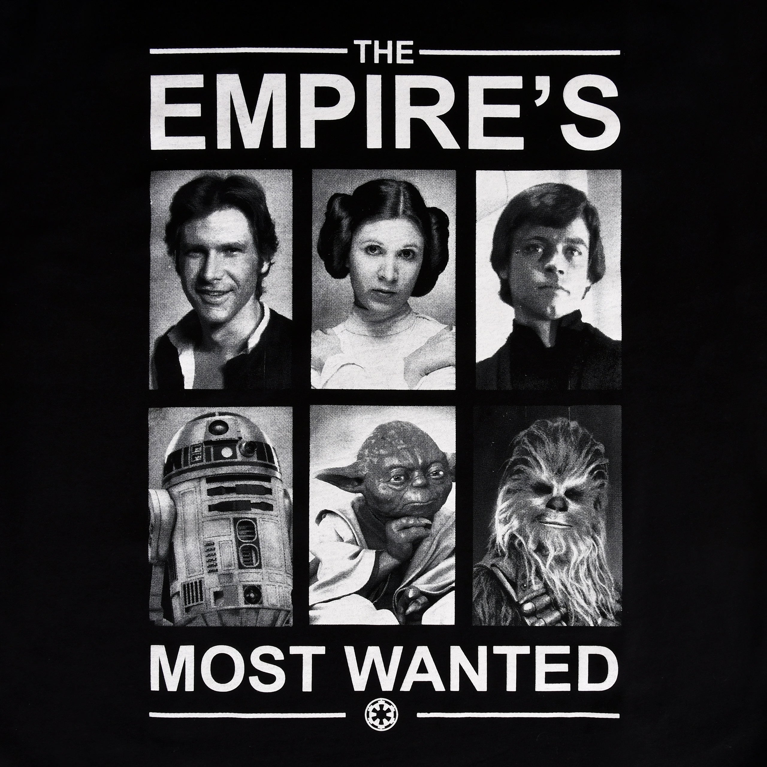 Produktbild Star Wars - Empire's Most Wanted T-shirt svart