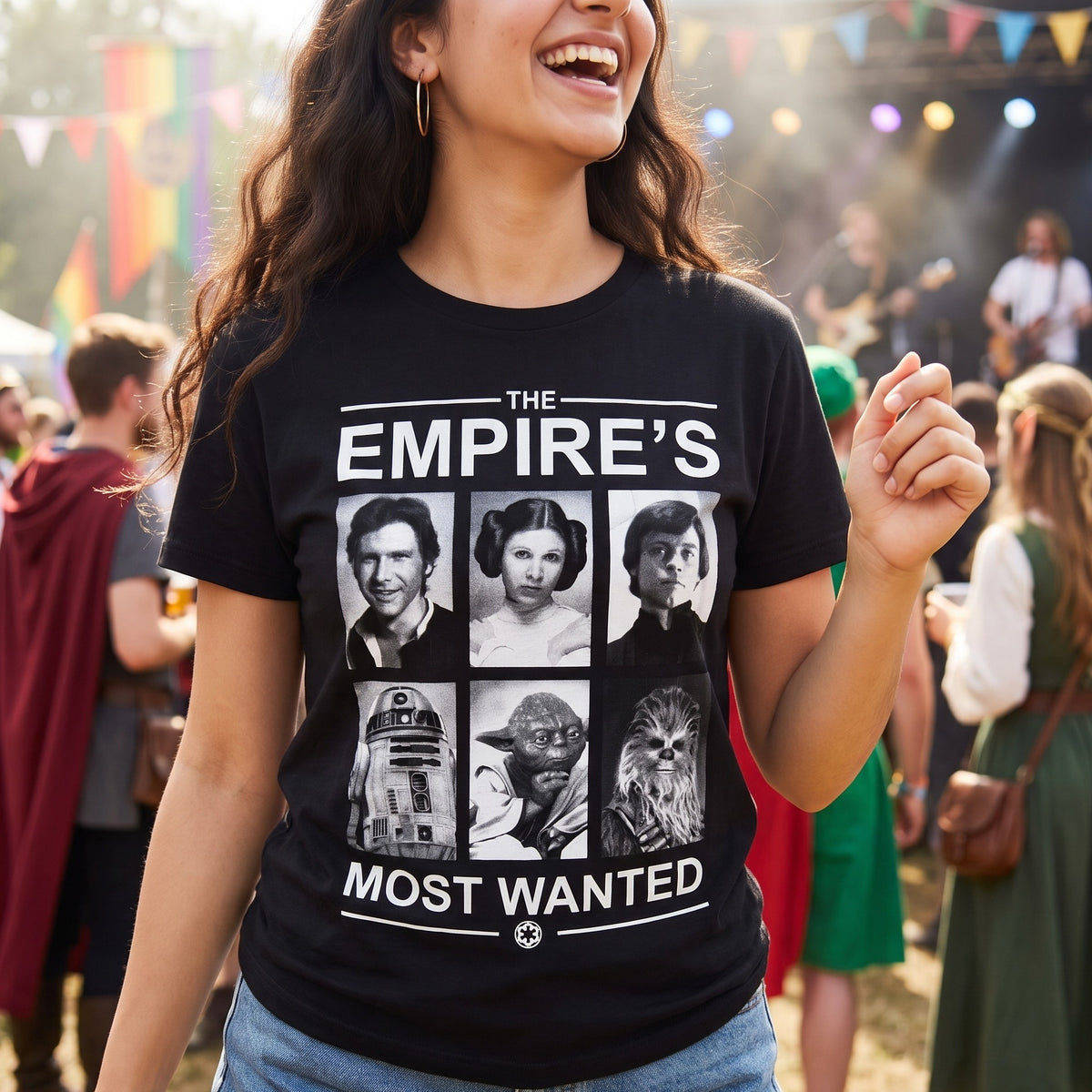 Produktbild Star Wars - Empire's Most Wanted T-shirt svart