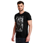Produktbild Black Widow - Poster T-shirt grå