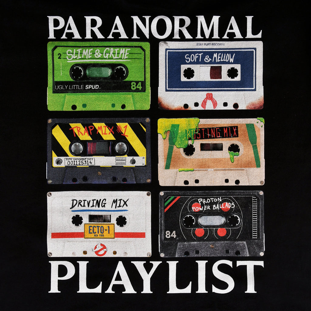 Produktbild Ghostbusters - Paranormal Playlist T-shirt svart