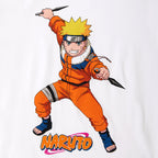 Produktbild Naruto Uzumaki Karaktär T-shirt Dam vit
