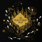 Produktbild Harry Potter - Karta över Marodörerna Pyjamas Dam Svart