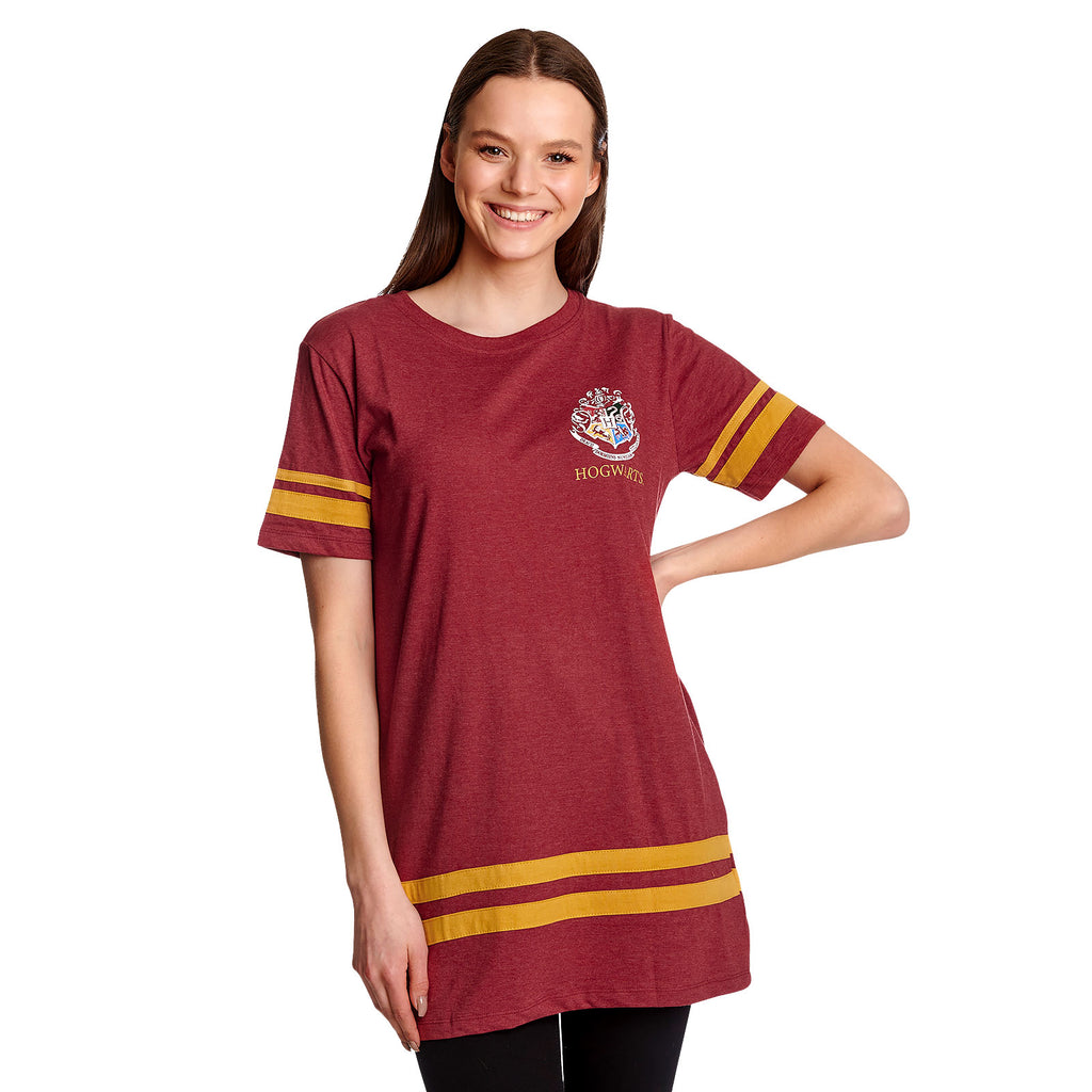 Produktbild Harry Potter Gryffindor Sökar Oversize T-shirt Dam röd