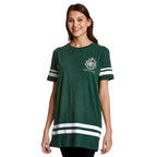Produktbild Slytherin Sökar Malfoy Oversize T-shirt dam grön - Harry Potter