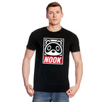 Produktbild Svart Tom Nook T-shirt för Animal Crossing-fans