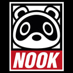 Produktbild Svart Tom Nook T-shirt för Animal Crossing-fans