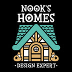 Produktbild Nook's Homes T-shirt för Animal Crossing-fans svart