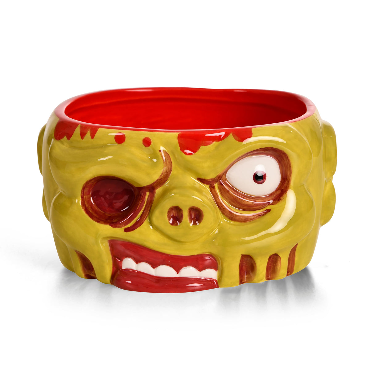 Produktbild 3D-skål i form av ett zombiehuvud