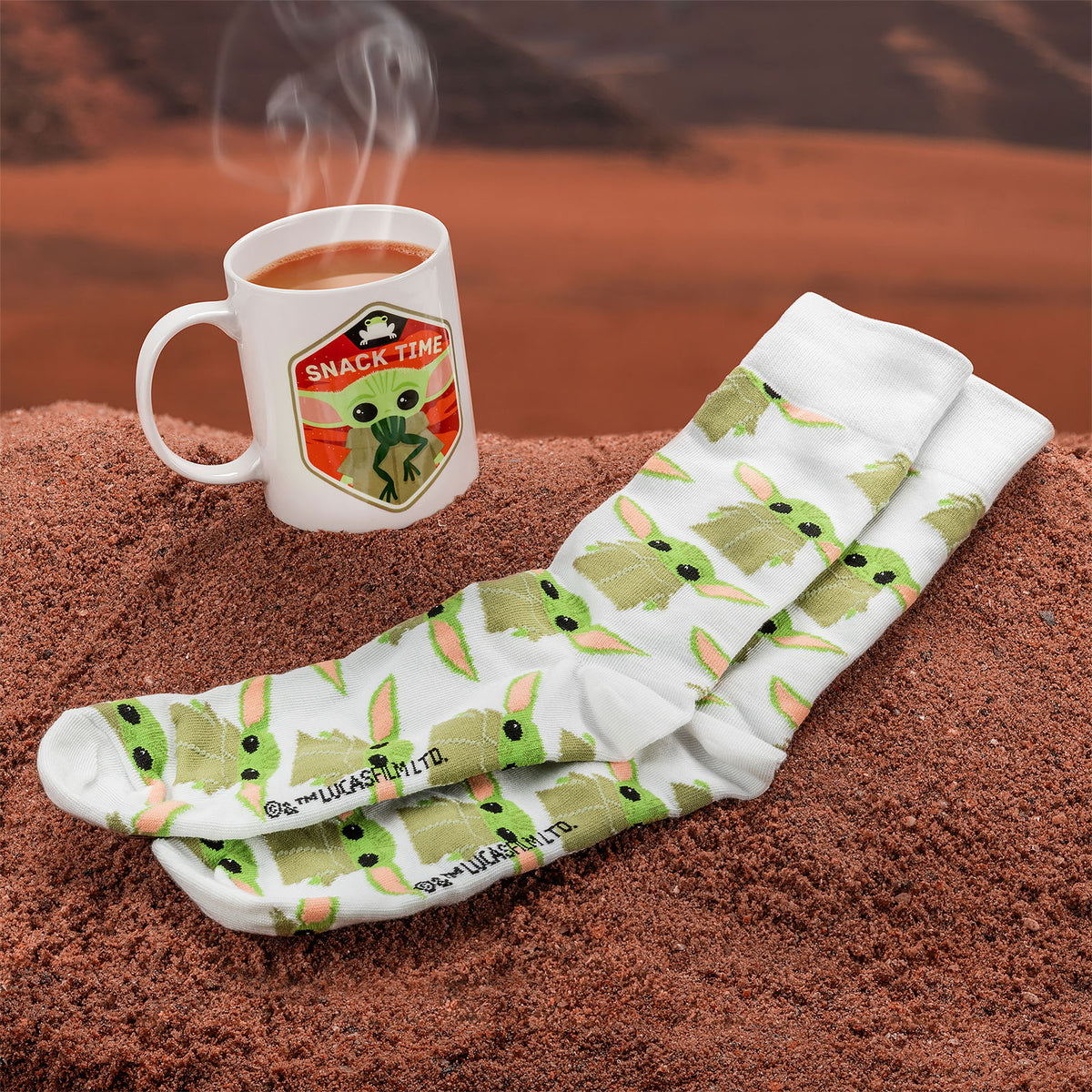 Produktbild The Child Strumpor och Mugg - Star Wars The Mandalorian