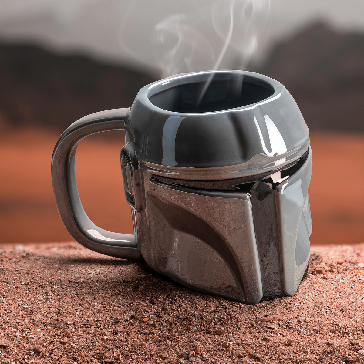 Produktbild The Mandalorian Hjälm 3D Mugg - Star Wars
