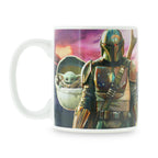 Produktbild The Mandalorian Collage Värmeeffektmugg - Star Wars