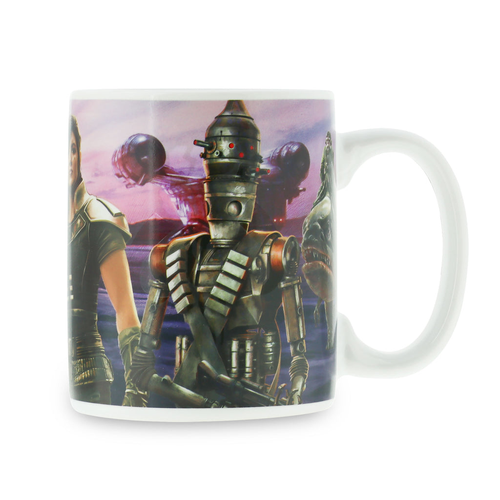 Produktbild The Mandalorian Collage Värmeeffektmugg - Star Wars