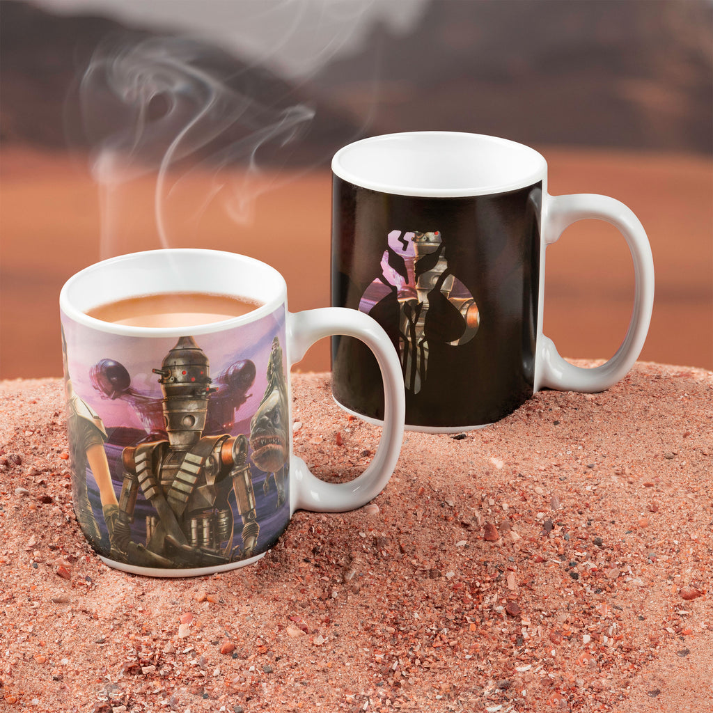 Produktbild The Mandalorian Collage Värmeeffektmugg - Star Wars