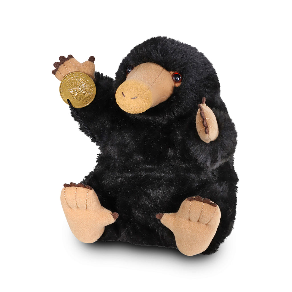 Produktbild Niffler plyschhanddocka med ljud - Fantastiska vidunder